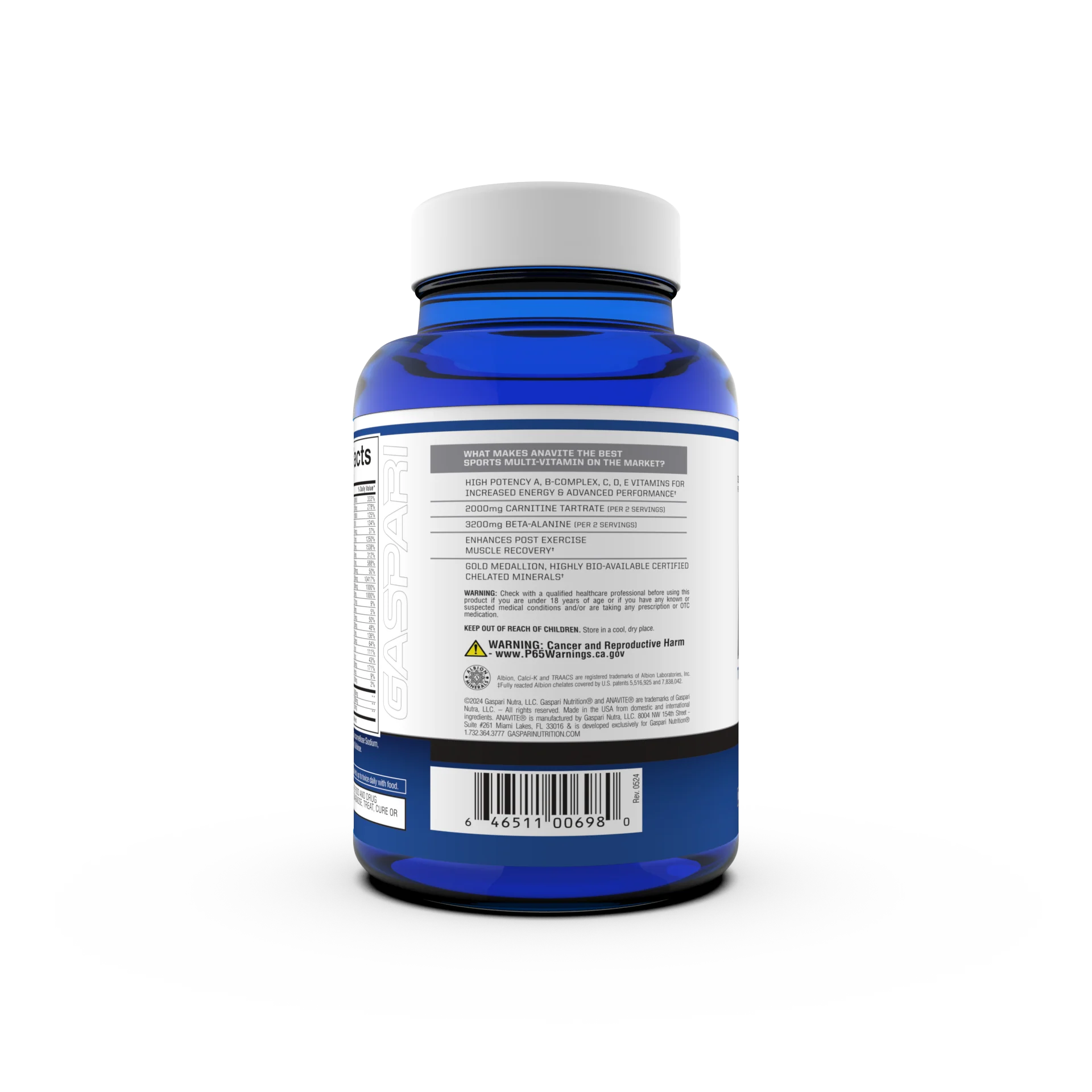 Anavite Tablets – Advanced Multivitamin for Performance & Recovery - Image 10