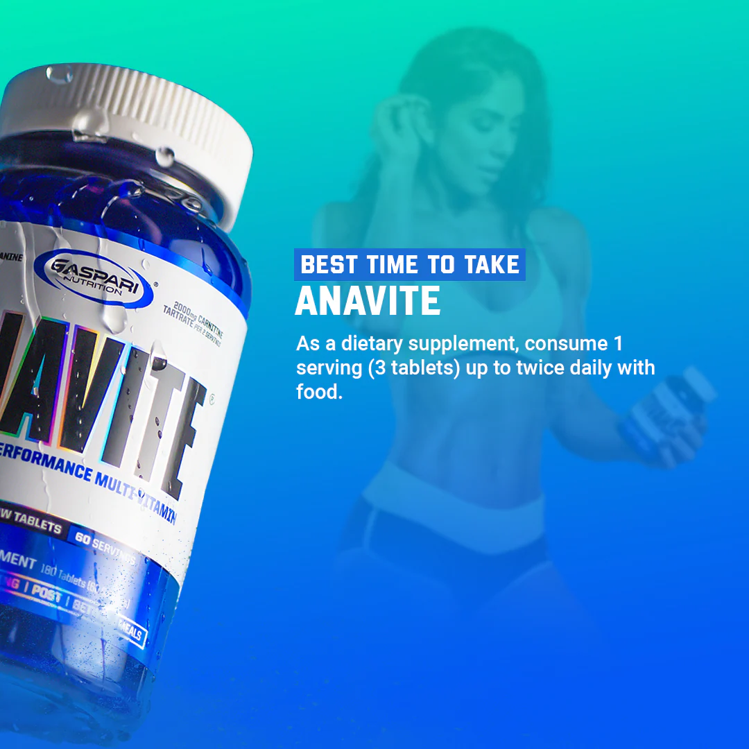 Anavite Tablets – Advanced Multivitamin for Performance & Recovery - Image 3