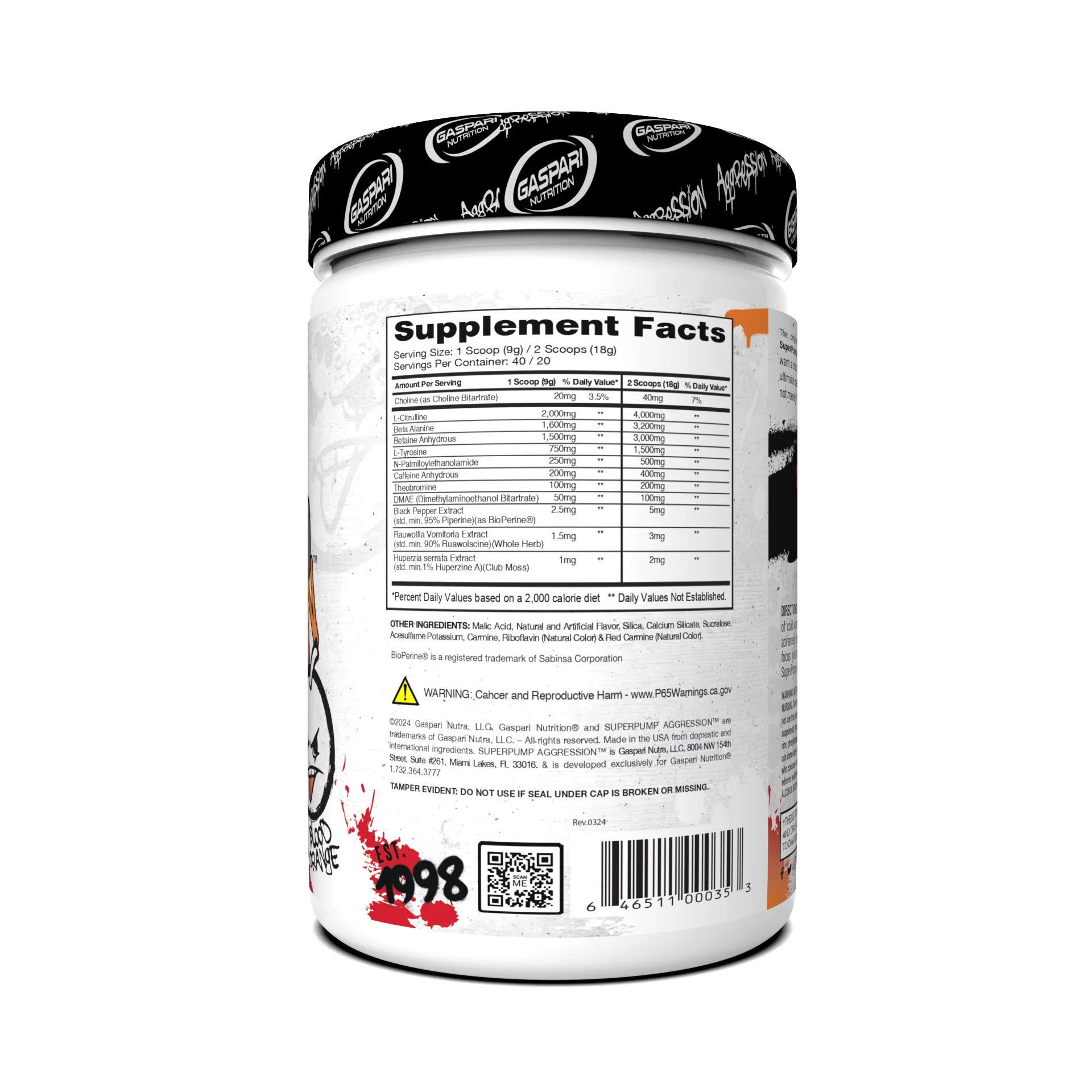 Pre-Workout SuperPump Aggression – Next-Gen Energy & Pump Booster (20/40 Serving) - Image 11