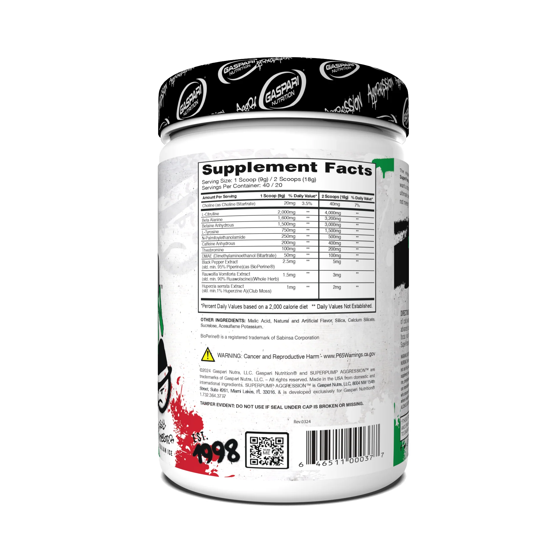 Pre-Workout SuperPump Aggression – Next-Gen Energy & Pump Booster (20/40 Serving) - Image 14