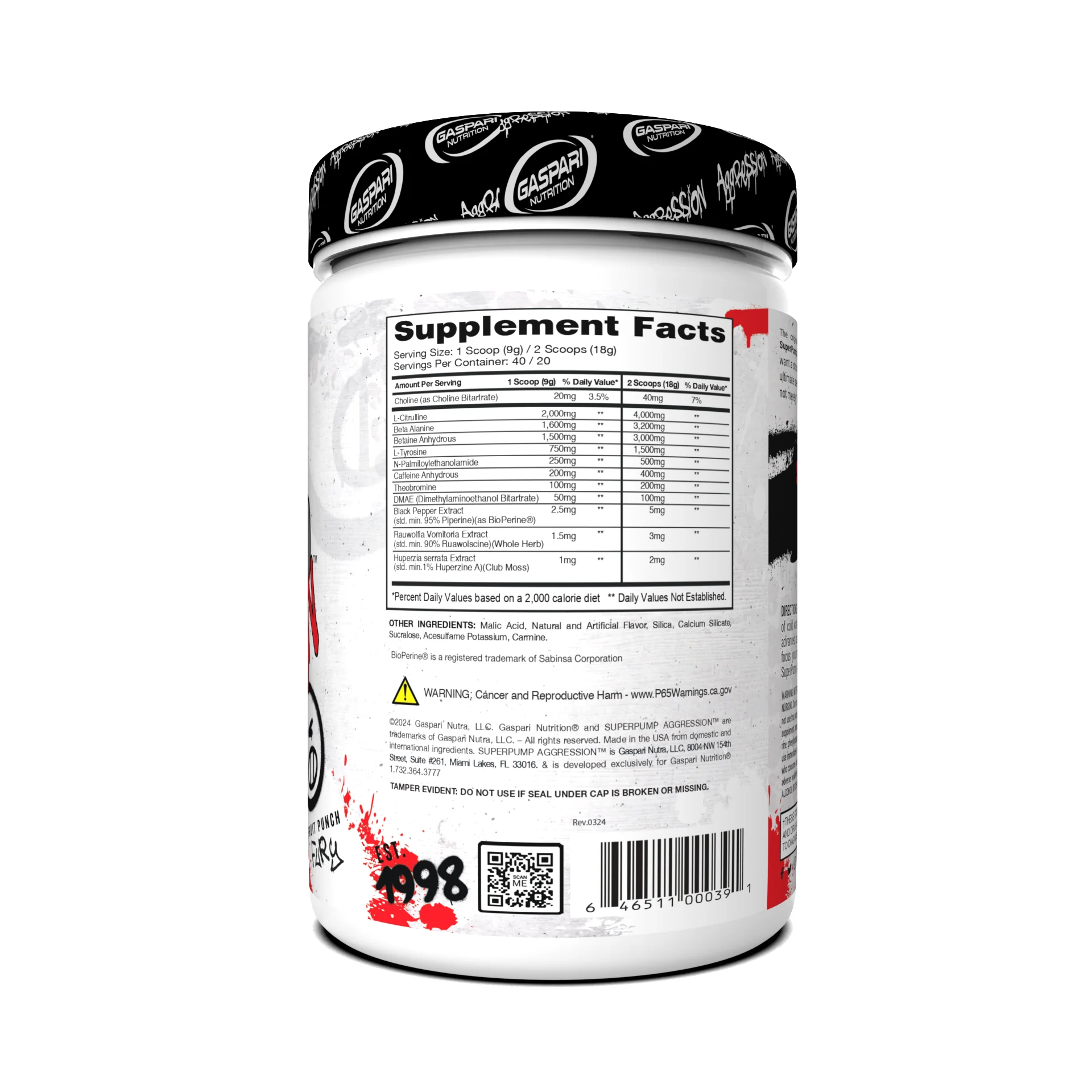 Pre-Workout SuperPump Aggression – Next-Gen Energy & Pump Booster (20/40 Serving) - Image 17