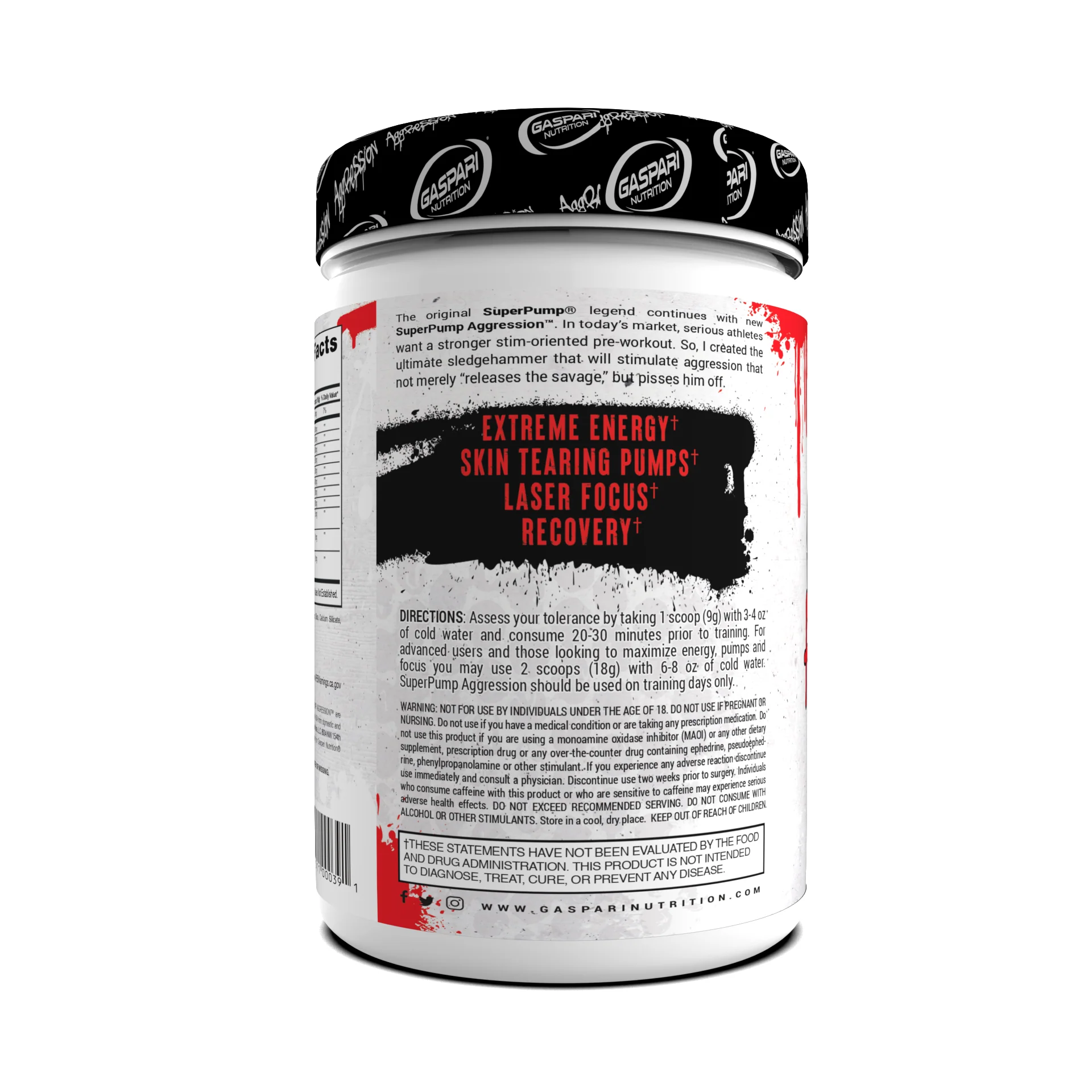 Pre-Workout SuperPump Aggression – Next-Gen Energy & Pump Booster (20/40 Serving) - Image 18