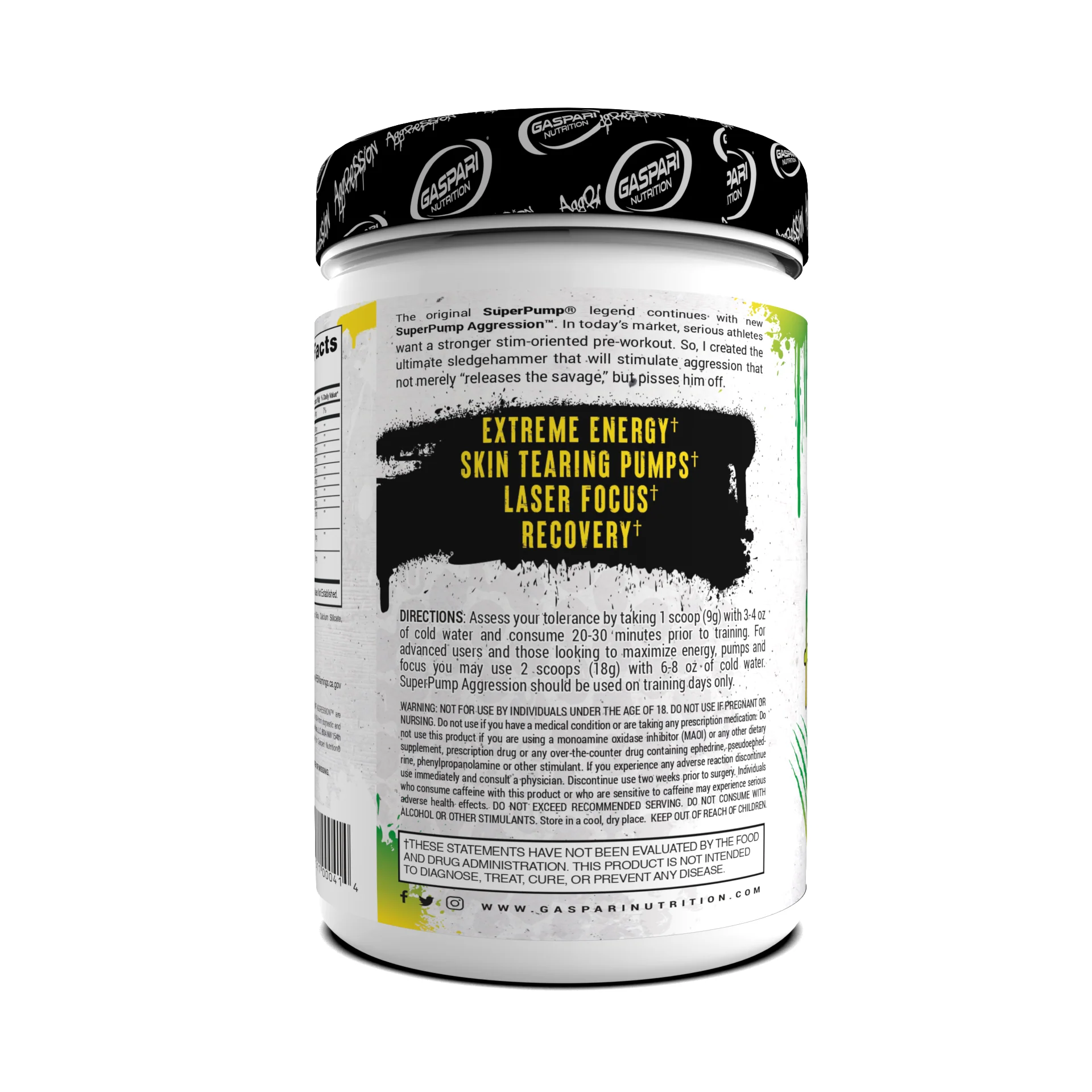 Pre-Workout SuperPump Aggression – Next-Gen Energy & Pump Booster (20/40 Serving) - Image 21