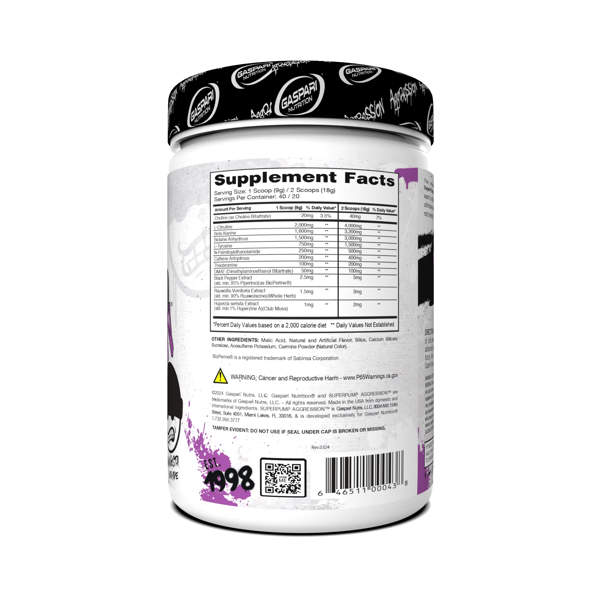 Pre-Workout SuperPump Aggression – Next-Gen Energy & Pump Booster (20/40 Serving) - Image 23