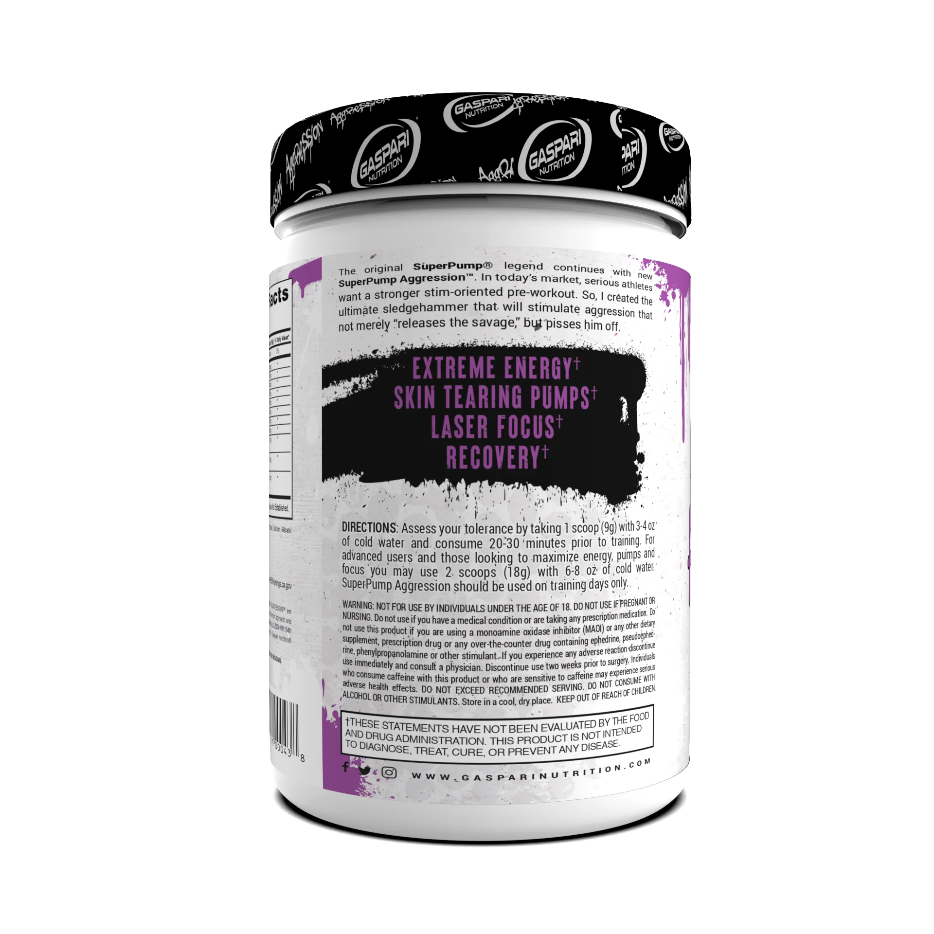 Pre-Workout SuperPump Aggression – Next-Gen Energy & Pump Booster (20/40 Serving) - Image 24