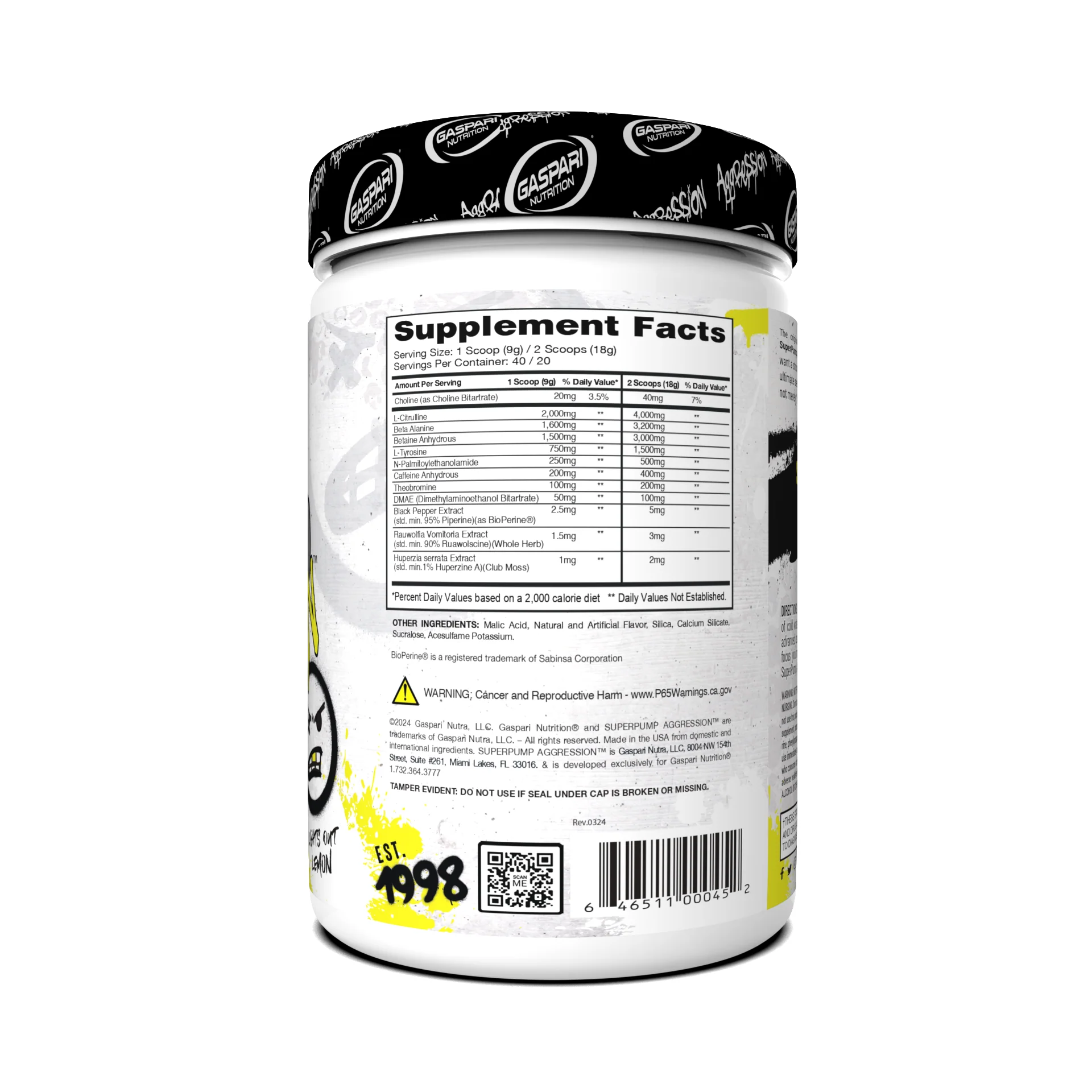 Pre-Workout SuperPump Aggression – Next-Gen Energy & Pump Booster (20/40 Serving) - Image 26