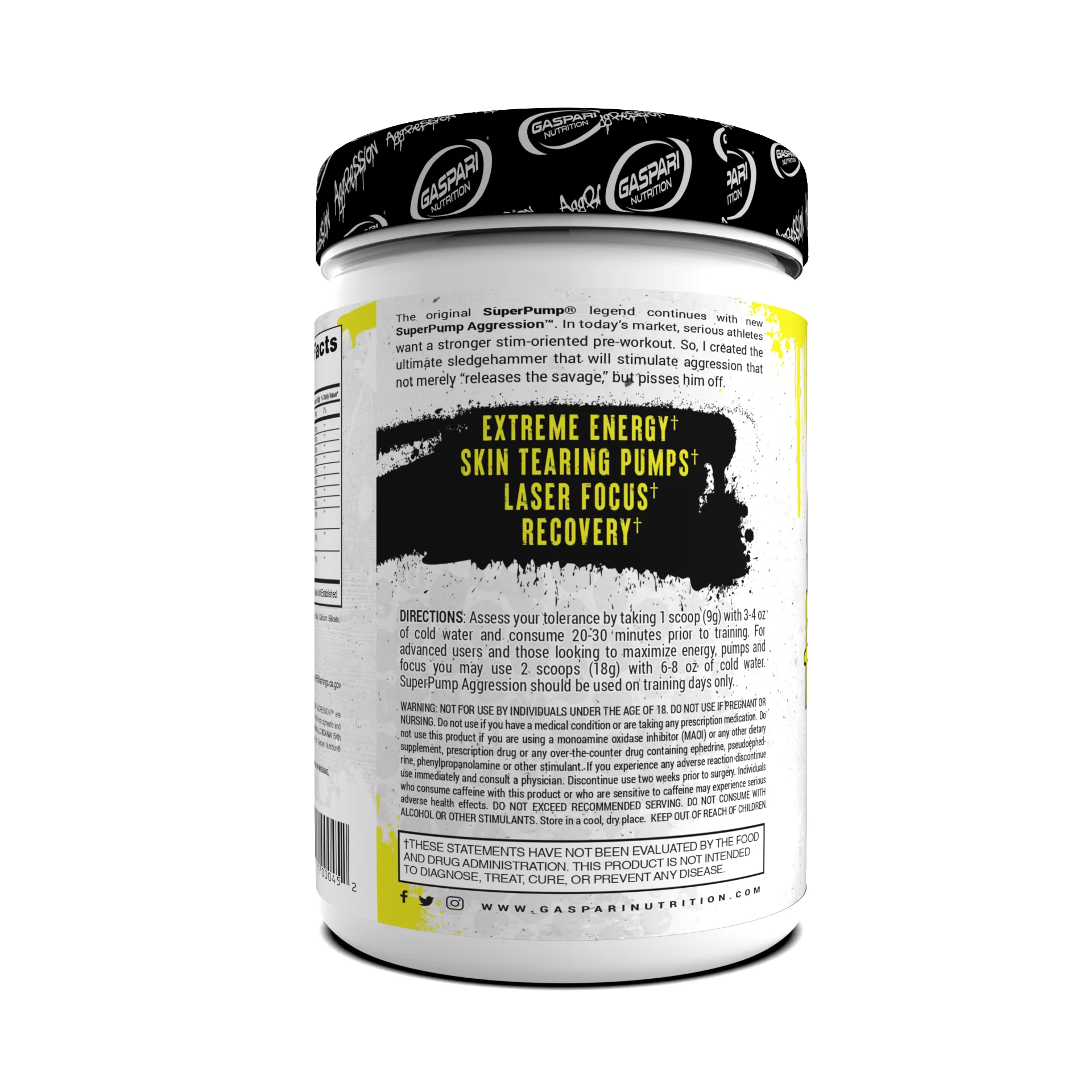 Pre-Workout SuperPump Aggression – Next-Gen Energy & Pump Booster (20/40 Serving) - Image 27