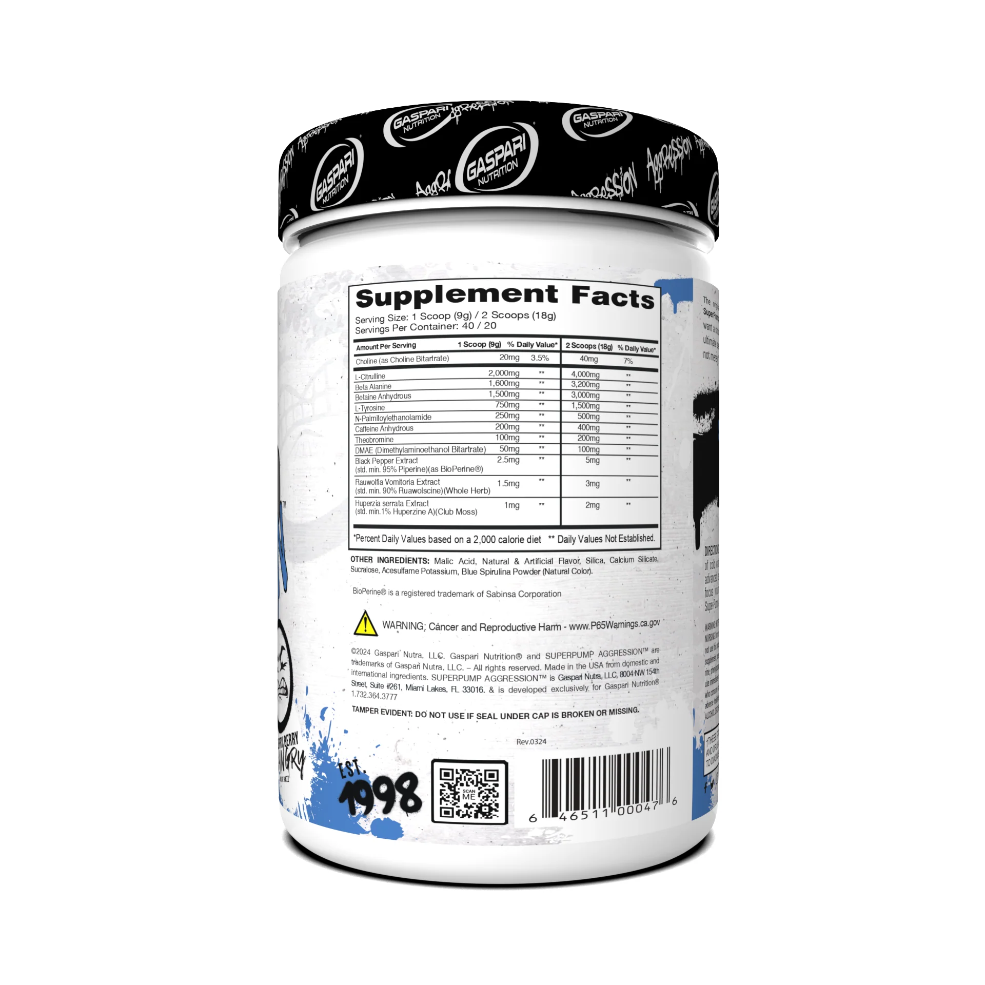 Pre-Workout SuperPump Aggression – Next-Gen Energy & Pump Booster (20/40 Serving) - Image 29