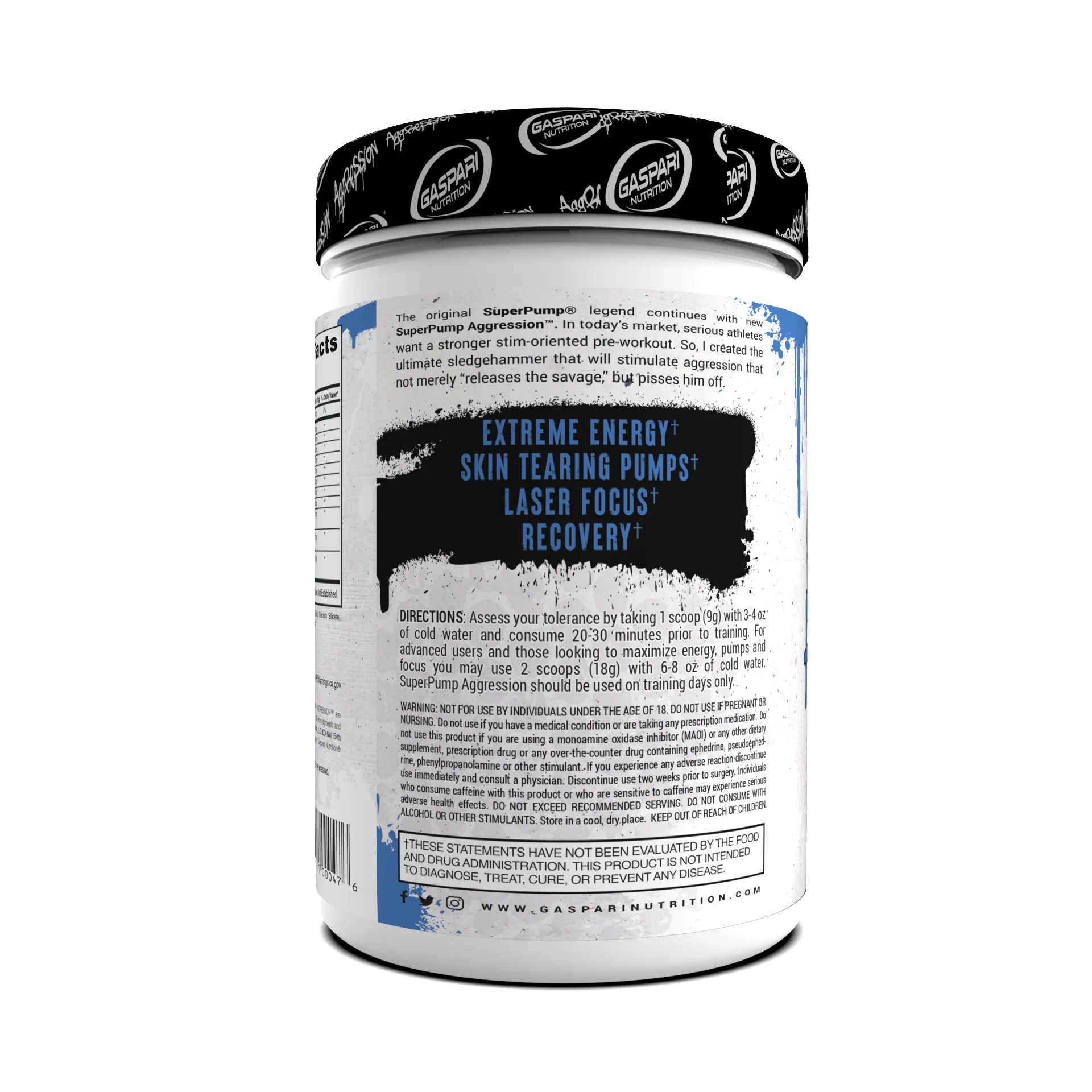 Pre-Workout SuperPump Aggression – Next-Gen Energy & Pump Booster (20/40 Serving) - Image 30