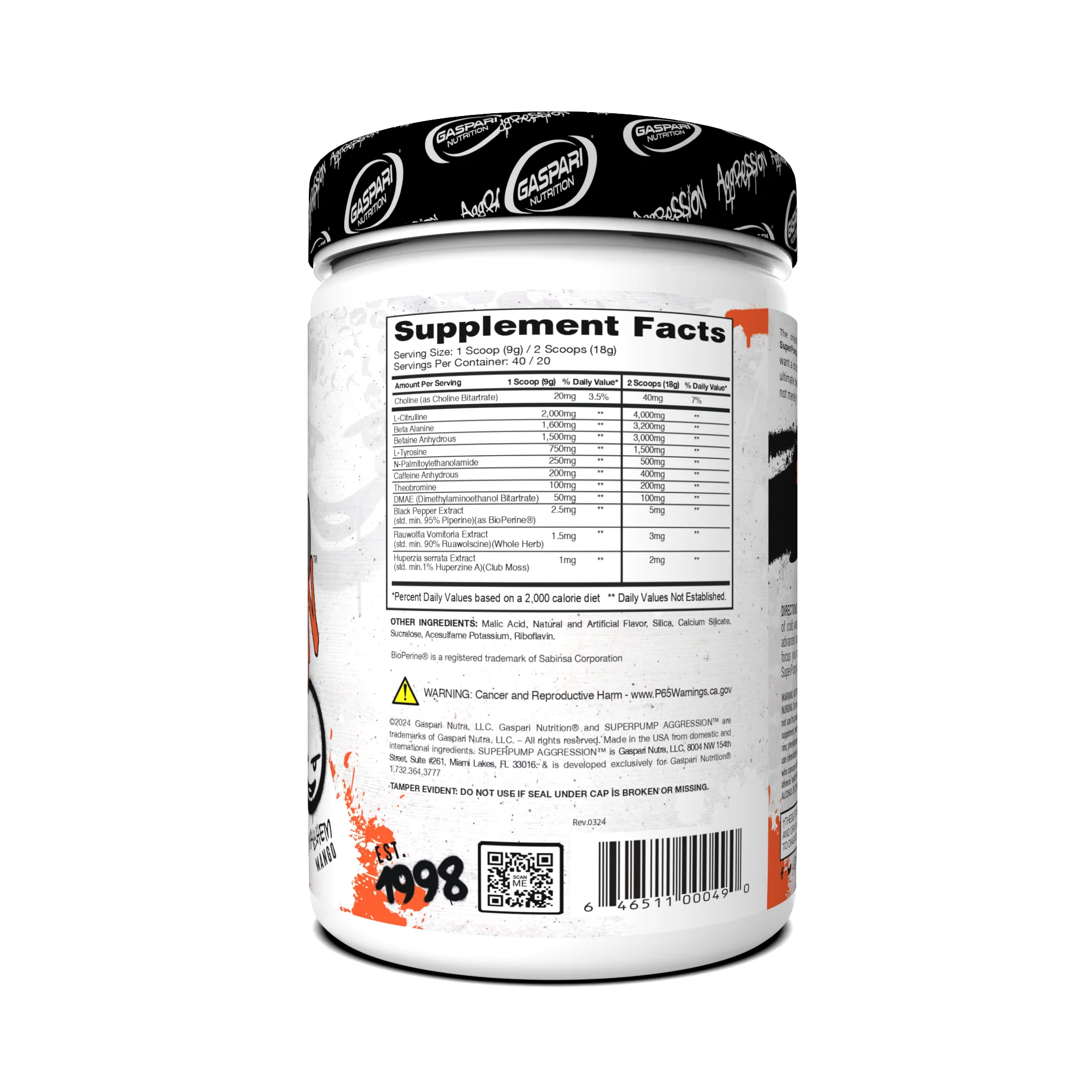 Pre-Workout SuperPump Aggression – Next-Gen Energy & Pump Booster (20/40 Serving) - Image 32