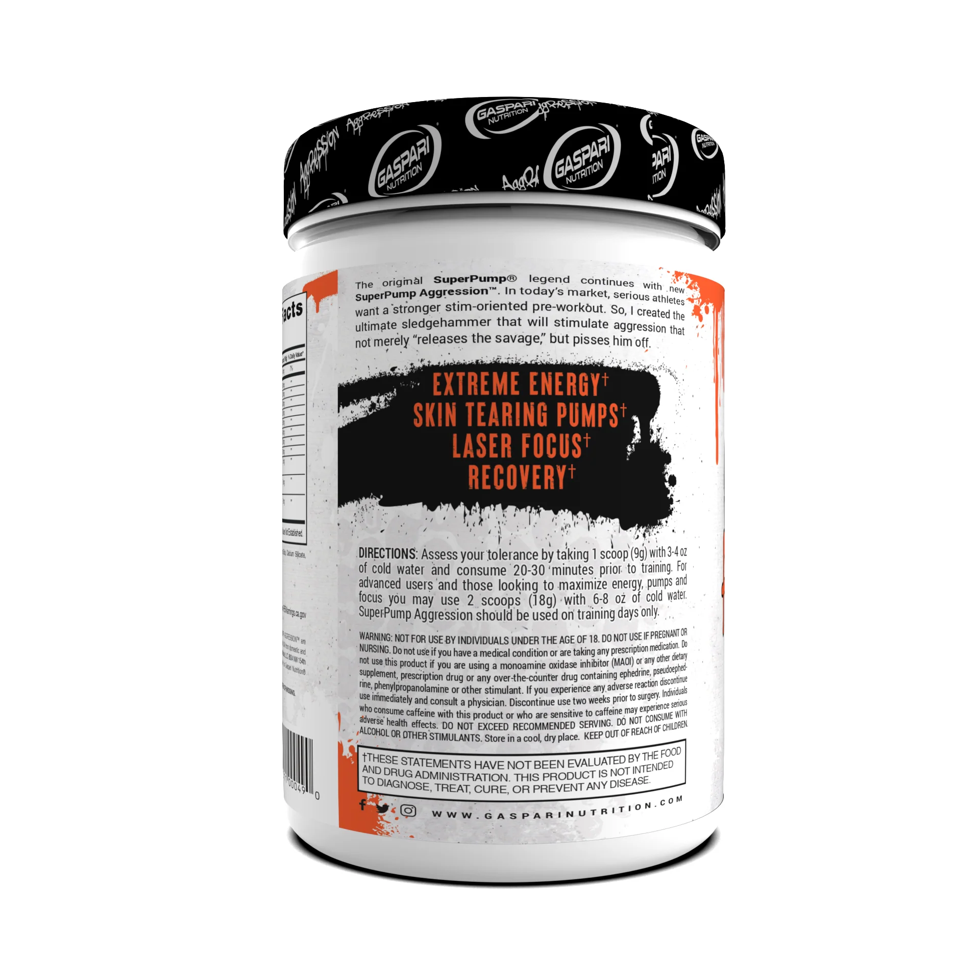 Pre-Workout SuperPump Aggression – Next-Gen Energy & Pump Booster (20/40 Serving) - Image 33