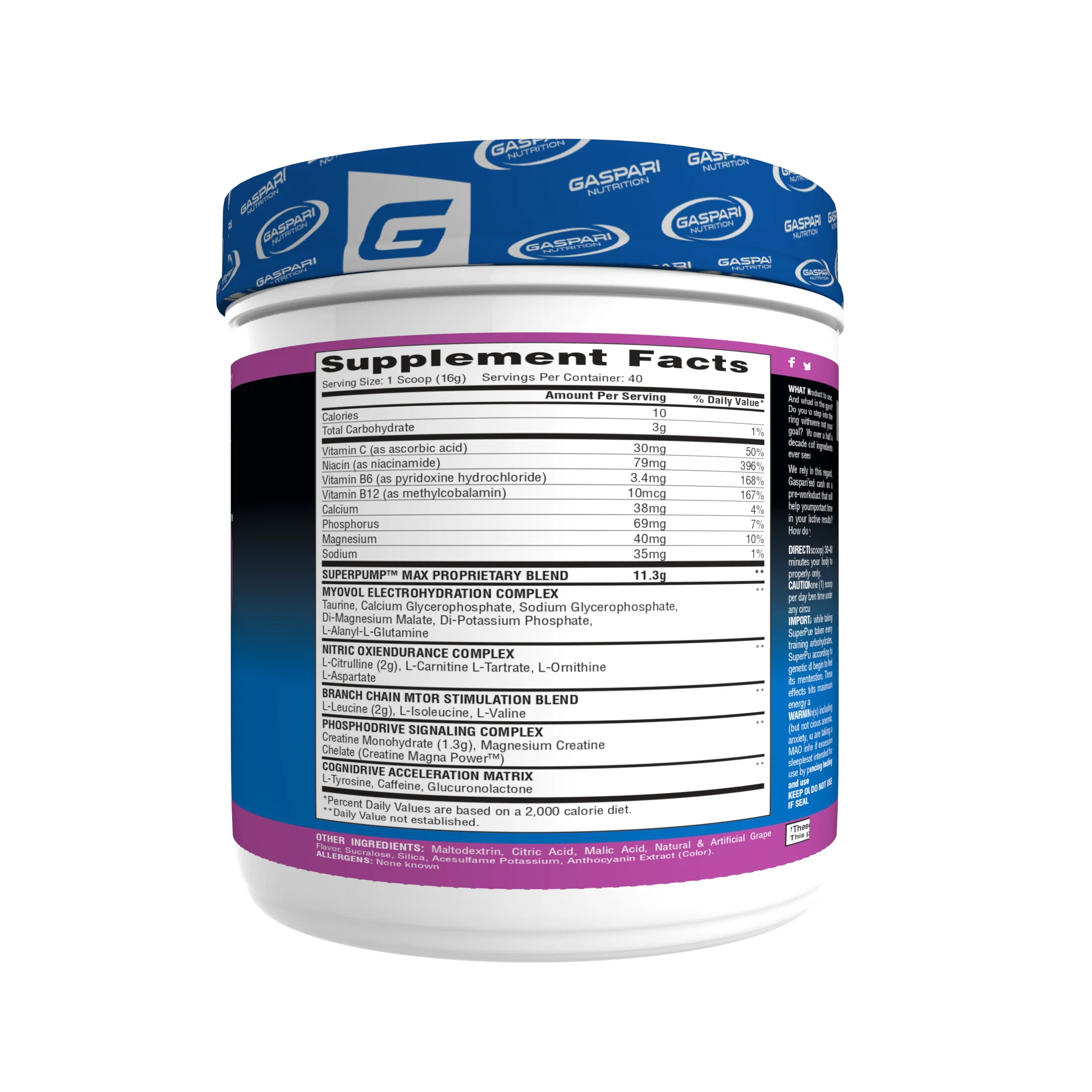 Pre-Workout - SuperPump Max - Image 20